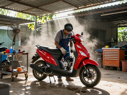 How Often to Service a Scooter in a Hot, Dusty Climate