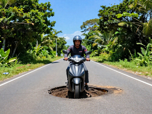 How to Handle Potholes, Wet Paint and Slippery Manholes