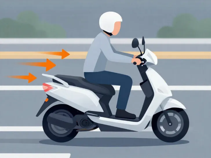 How to Recover from a Tank Slapper or Speed Wobble on a Scooter
