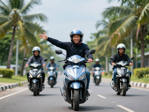 Riding in a Group With Friends Without Losing Each Other