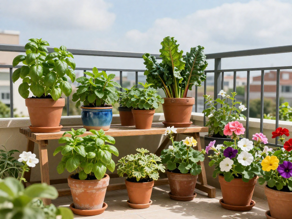 Balcony Container Gardening for Beginners: 10 Easy Plants to Start With