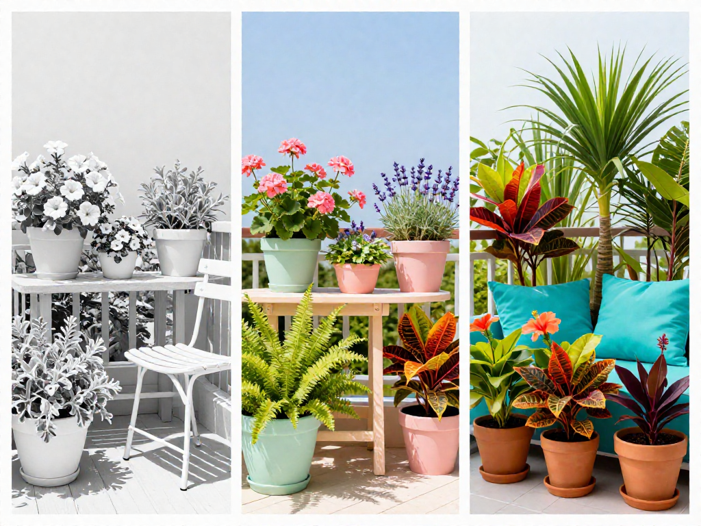 Color Schemes for Small Balcony Gardens: From Monochrome to Tropical