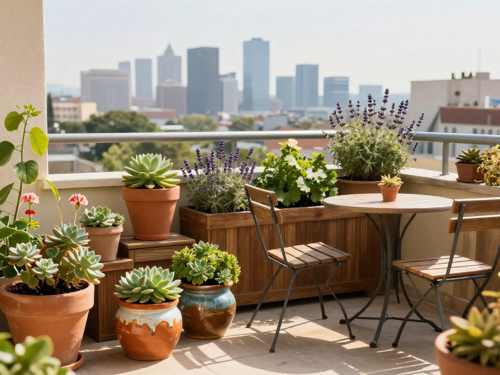 Choosing the Right Containers for Full-Sun Balconies: Material Guide