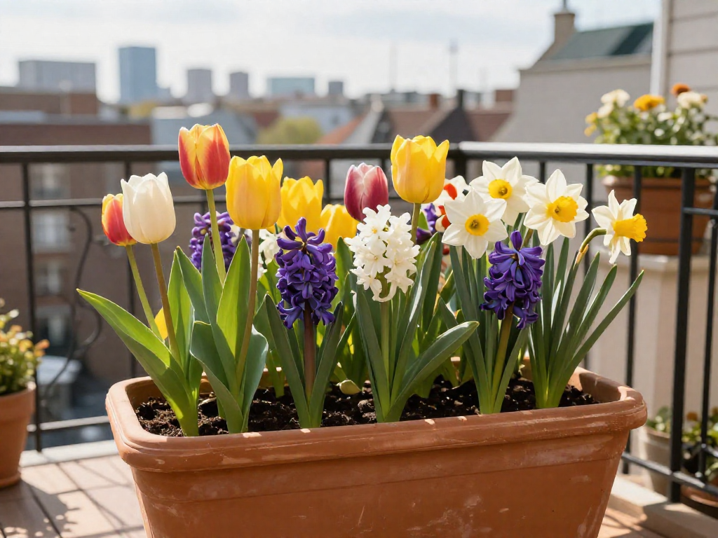 Fall Bulb Planting for Spring Balcony Blooms