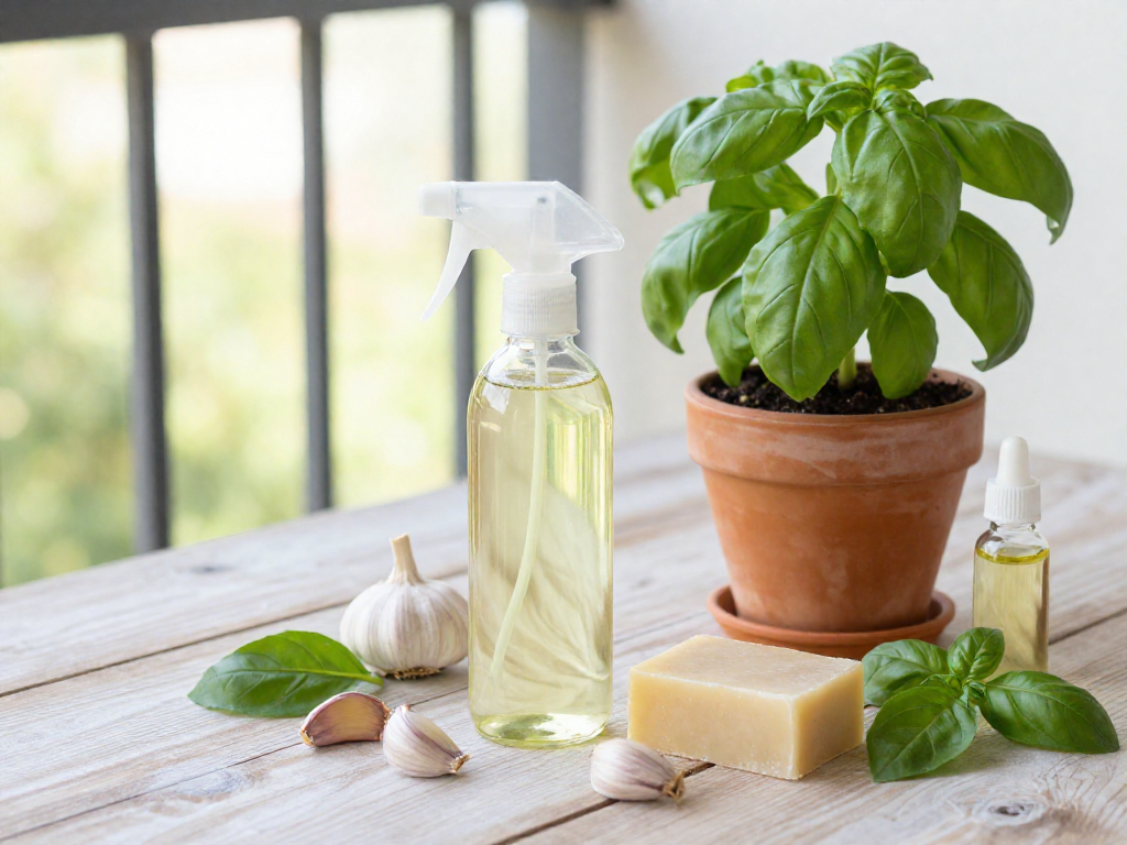 Natural Pest Control for Balcony Container Plants: DIY Sprays