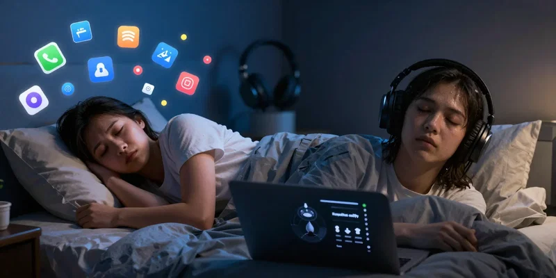 Why Scrolling Before Bed Worsens Anxiety and Ruins Guided Sleep Meditation