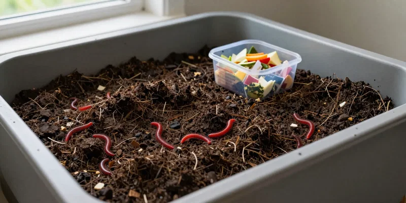 The Ideal Feeding Schedule for a 1-Pound Worm Colony
