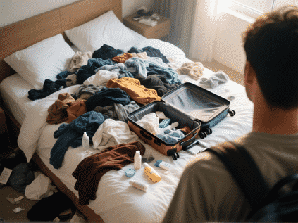 The 5-4-3-2-1 Packing Rule for Stress-Free Departures