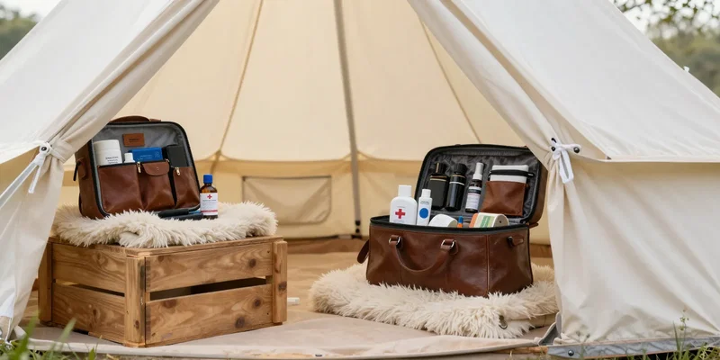 The Glamping First Aid Kit: Beyond Band-Aids