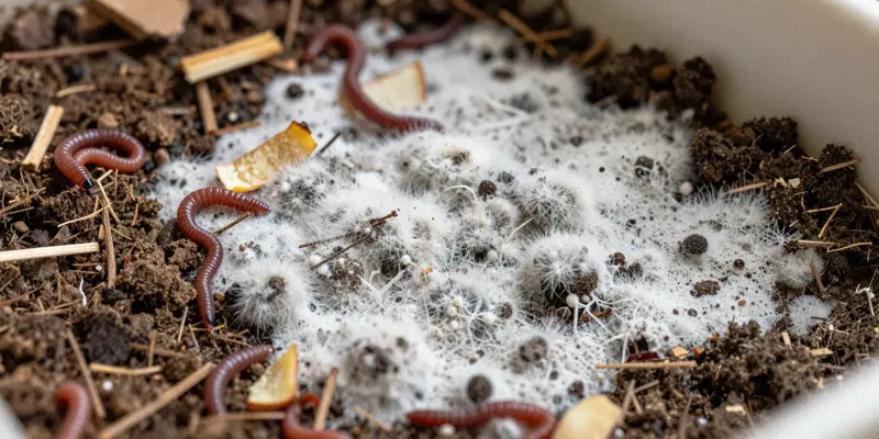 Mold in a Worm Bin: Harmless Fuzz or a Real Problem?