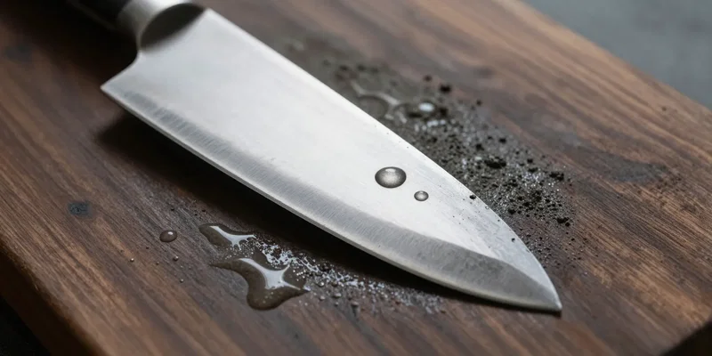 Patina, Rust, and Stone Mud: Carbon Steel Edge Care After Sharpening
