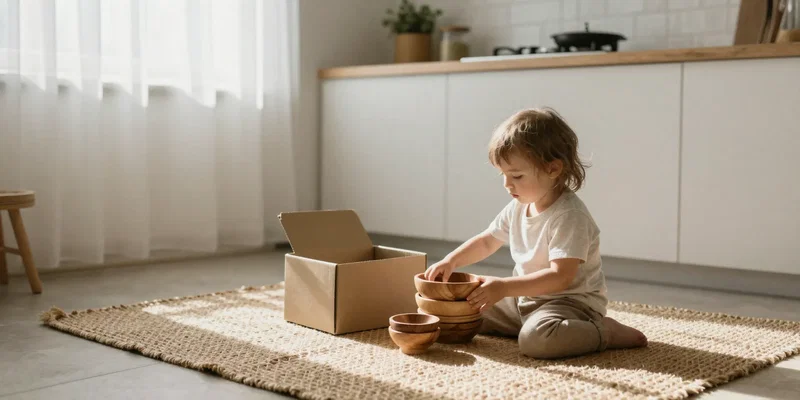 How to Set Up a Montessori Play Area Using What You Already Own