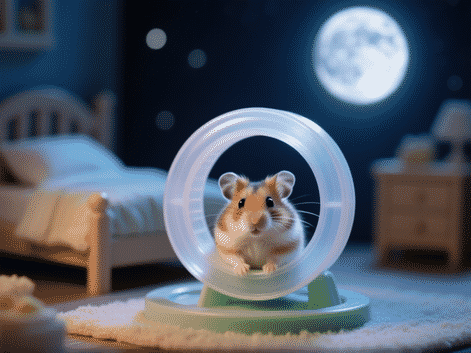Sound Damping Techniques for Noisy Hamster Wheels at Night