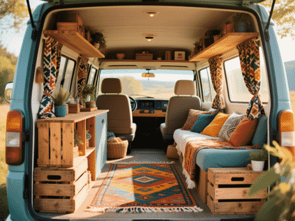 The Thrift Store Van Build: Furnishing Your Interior for Pennies