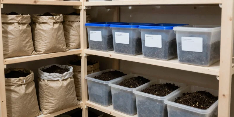 How to Store Worm Castings Without Losing Nutrients