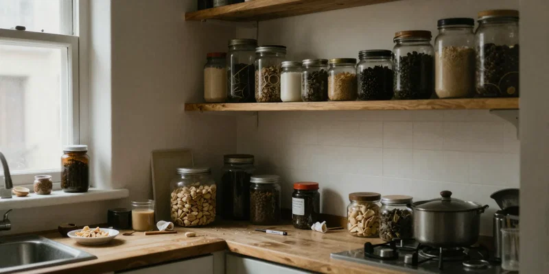 How to Build a Zero-Waste Pantry in a Tiny Apartment Without Spending a Fortune