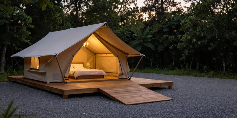 Accessible Glamping: Finding Sites and Gear for Campers with Disabilities