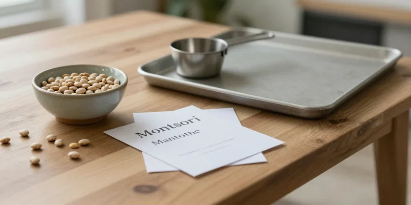 How to Create Montessori Invitations to Work Without Fancy Materials