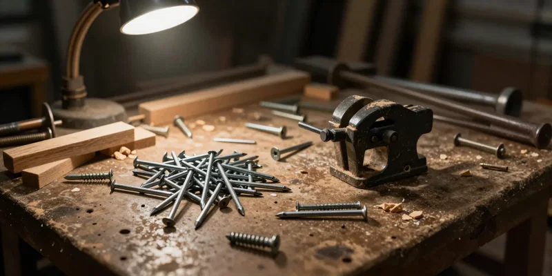 Brads, Screws, or Clamps? What Each One Really Does in Furniture Building