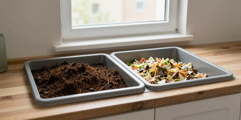 How Much Vermicompost Can One Apartment Worm Bin Actually Produce?