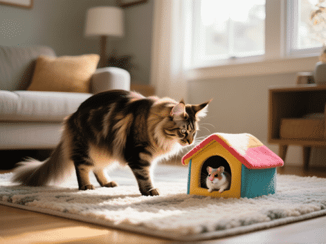 Scent Swapping Techniques to Familiarize Cats and Hamsters