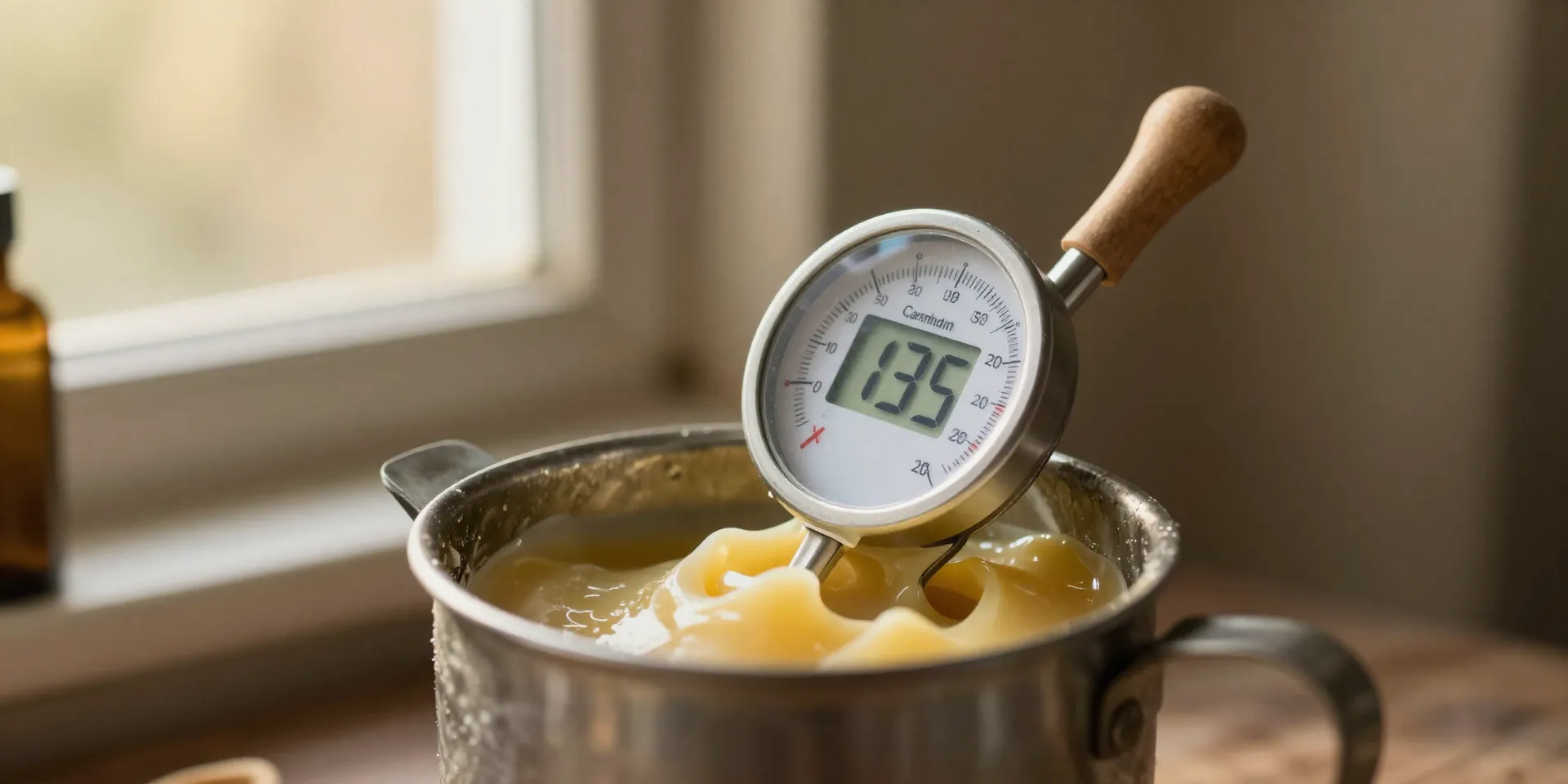 The Best Pouring Temperatures for Smooth Soy Candle Tops