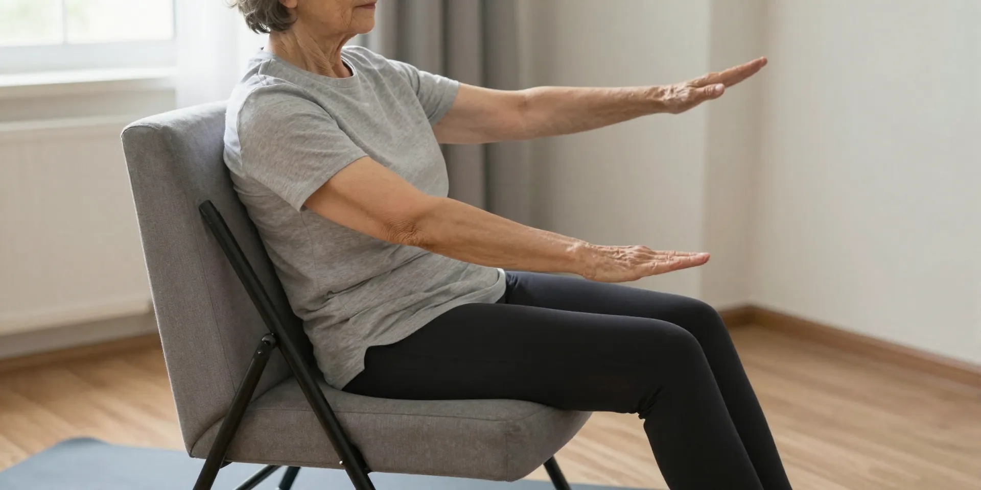 A Gentle Chair Yoga Routine for Seniors Recovering from Inactivity