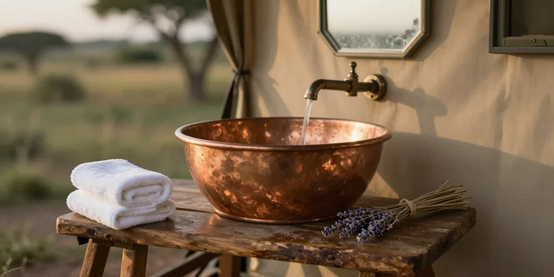 The Glamping Bathroom Kit: Staying Clean and Luxe Outdoors