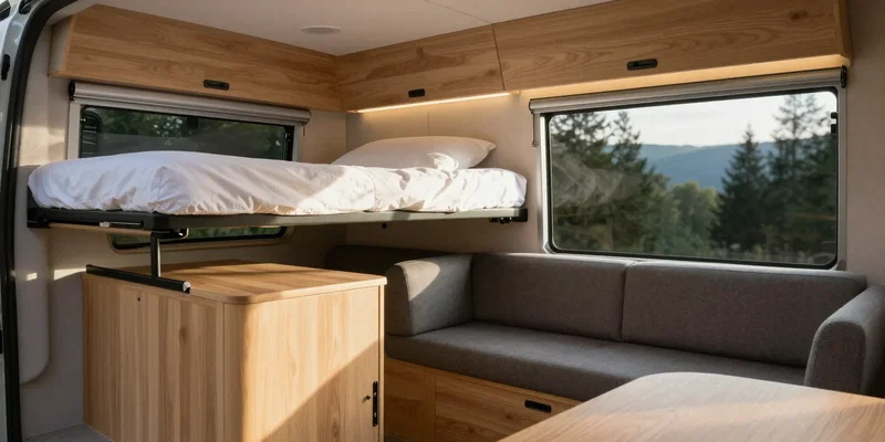 15 Space-Saving Layout Ideas for Weekend Stealth Camping