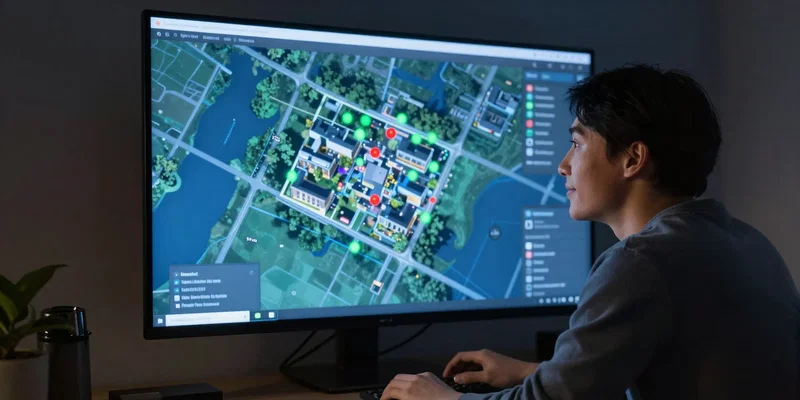 Create a Custom Map View Showing All Sensor Locations and Live Status in Home Assistant