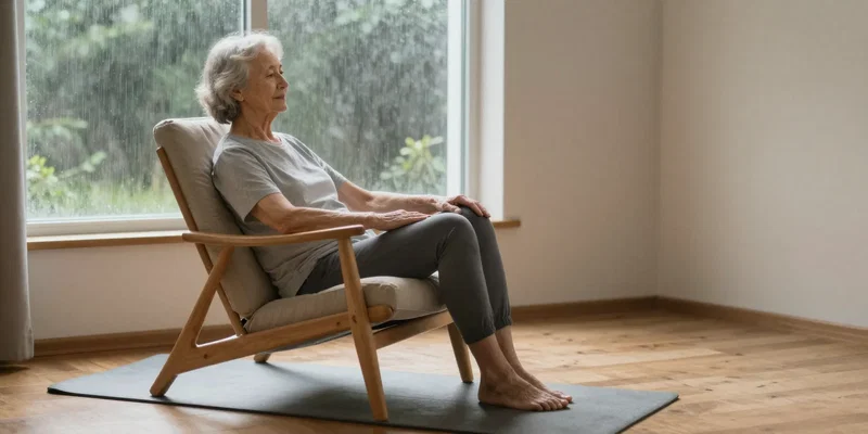 Chair Yoga for Seniors: A Seated Stretch Routine for Rainy Days