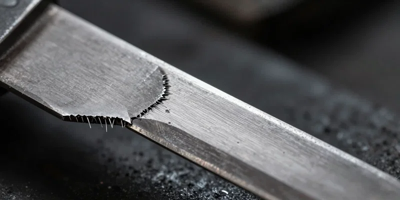 The Difference Between Burr, Wire Edge, and Foil Edge on Hard Steels
