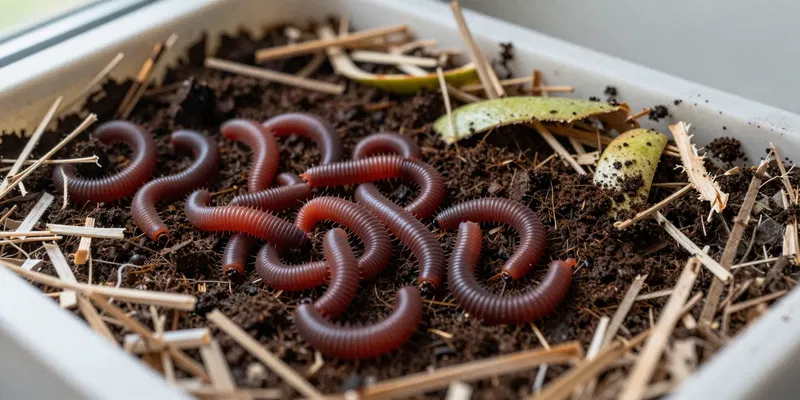 What to Do With Extra Worms When Your Apartment Bin Starts Thriving
