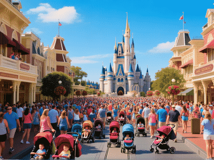 How to Handle Disney World Crowds and Lines as a First-Timer