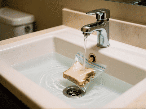 Sink washing hack
