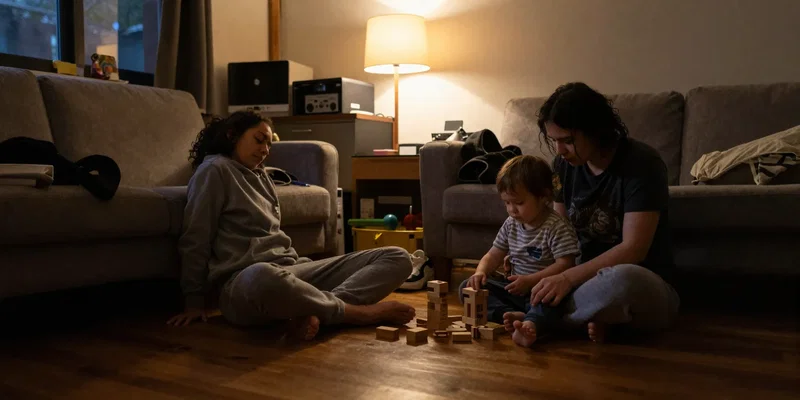 A Realistic After-Work Montessori Routine for Parents With Limited Energy
