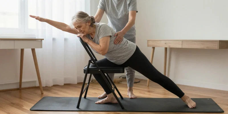 The Best Chair Yoga Routine for Seniors Who Sit All Day