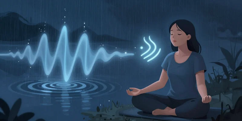 Rain Sounds and Guided Meditation: The Best Combo for Anxiety Before Bed