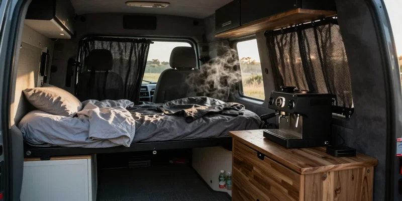 How to Build a Stealth Camper Floor Plan Around Real Daily Use