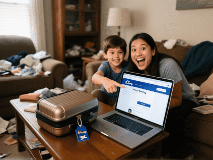 How We Got 4 Round-Trip Flights to Disney World with One Card Sign-Up
