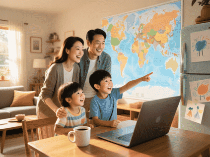 How to Use Points to Book Complex Multi-City Family Itineraries