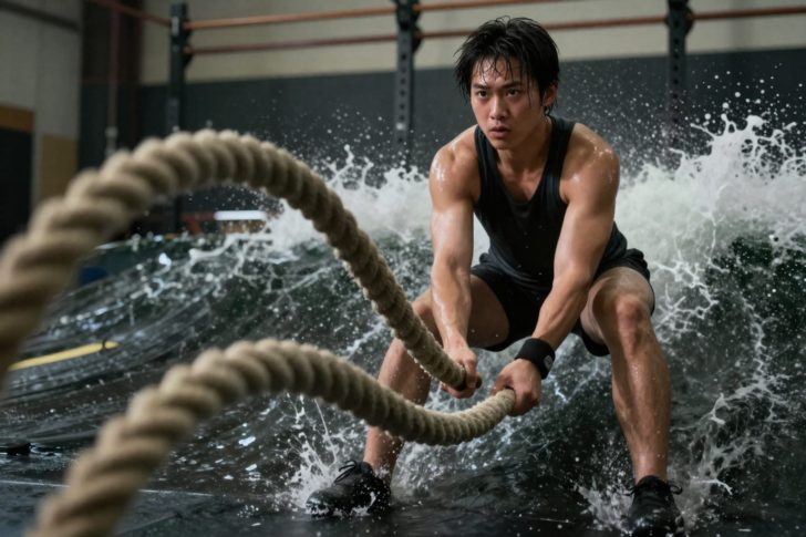 7 Battle Rope Wave Patterns That Torch Your Entire Upper Body