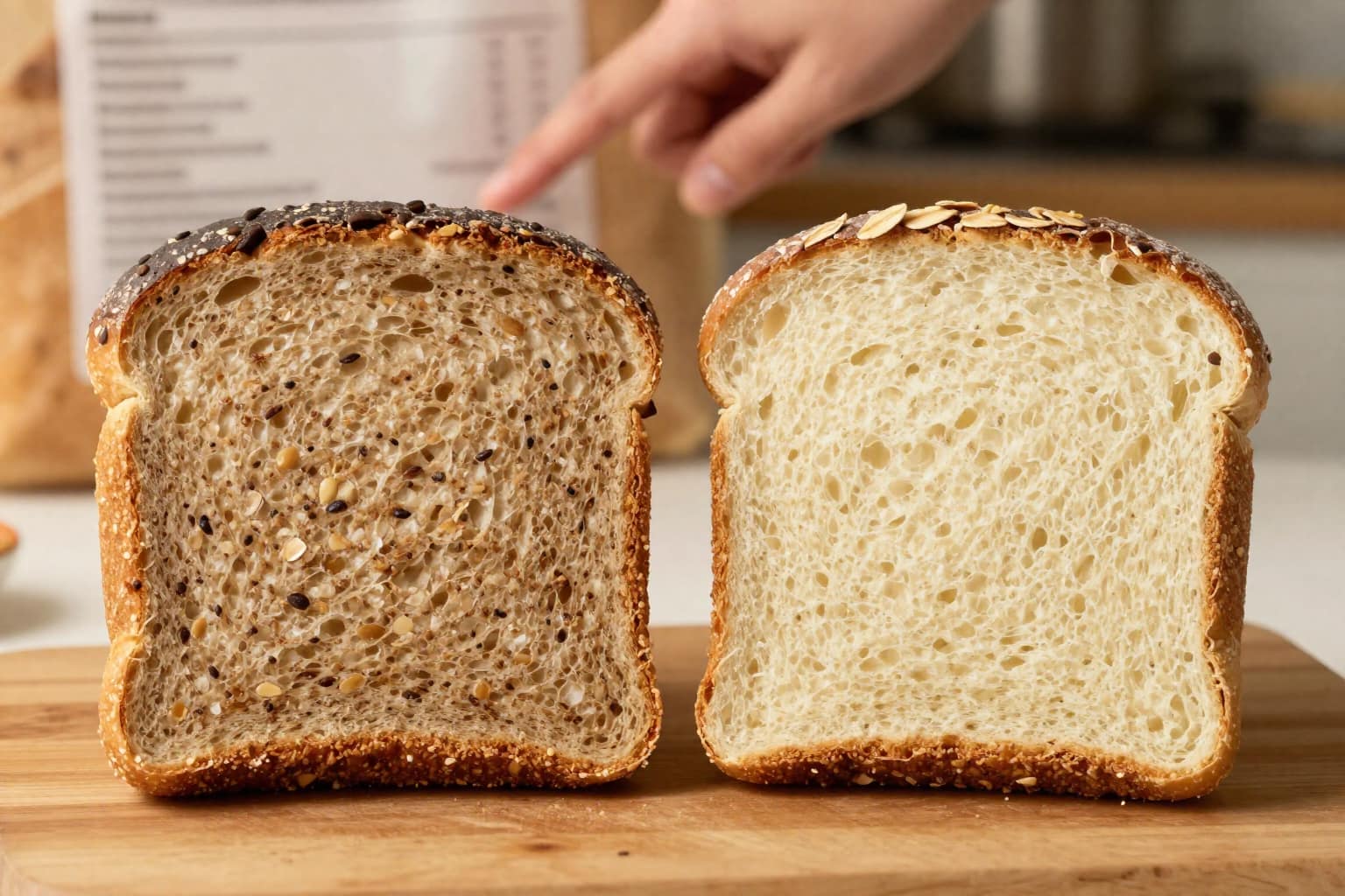 Whole-Grain vs. Multigrain Bread: The 1 Key Difference That Matters