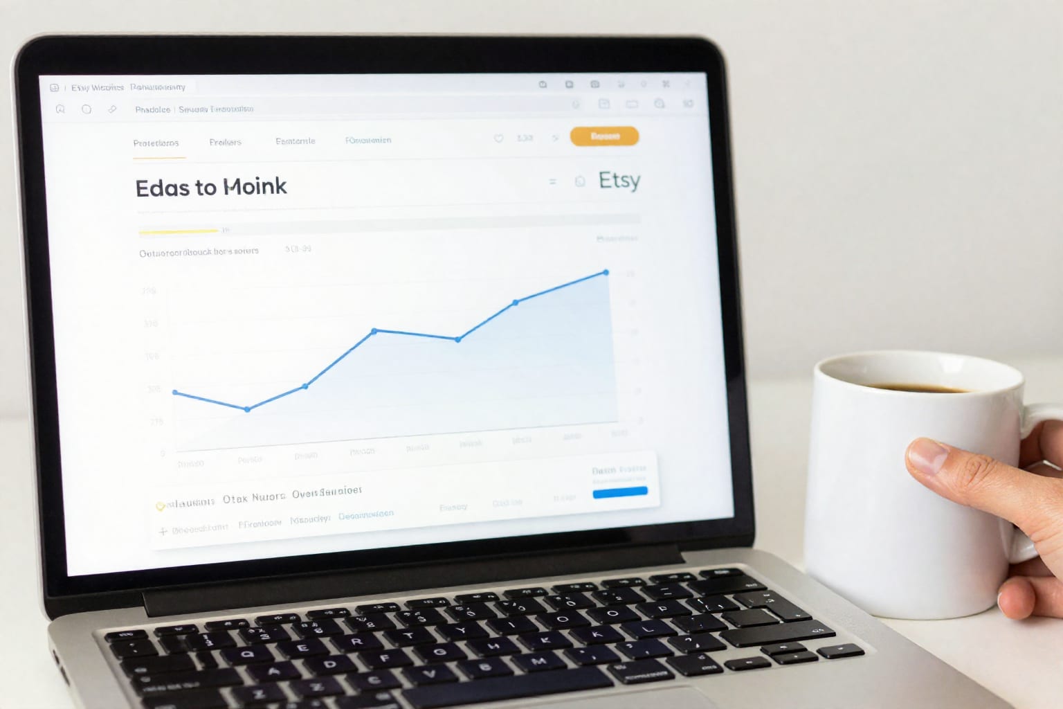 I Made $4,872 on Etsy Selling Digital Downloads: My Exact Blueprint