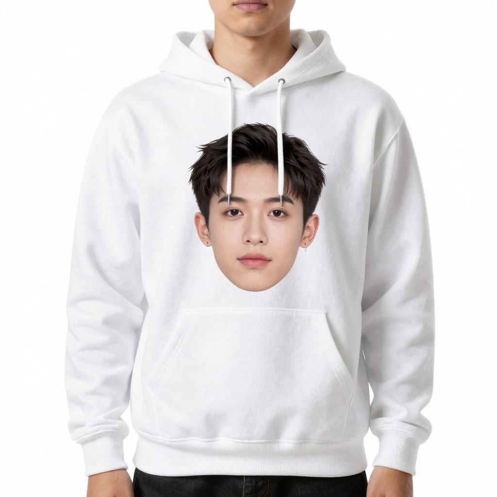 Print-on-demand hoodie with humorous niche design