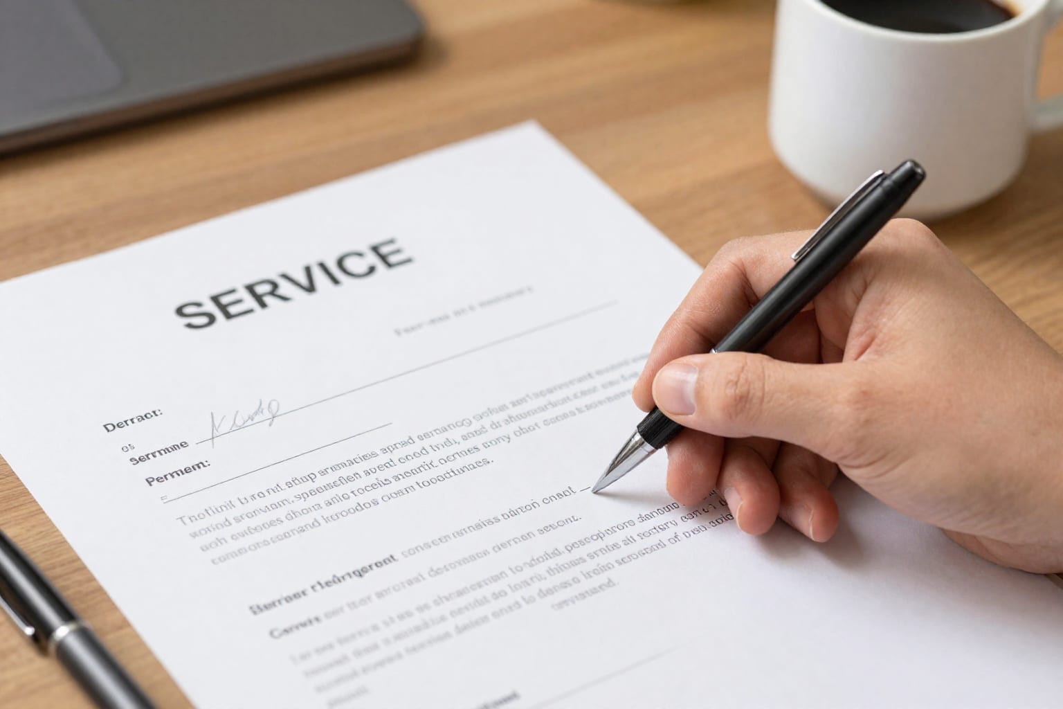 How to Write a Simple Service Contract in 2026 (7 Steps)