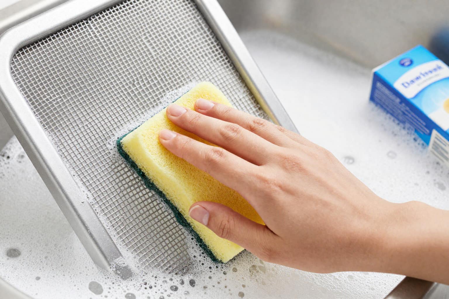 How to Clean a Kitchen Hood Vent Filter Yourself (No Harsh Chemicals)
