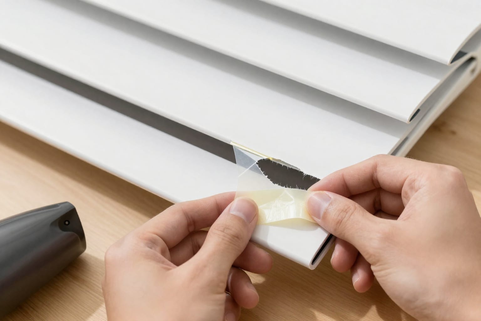 Fix a Torn Vinyl Window Blind: 2 Cheap Patches That Actually Hold