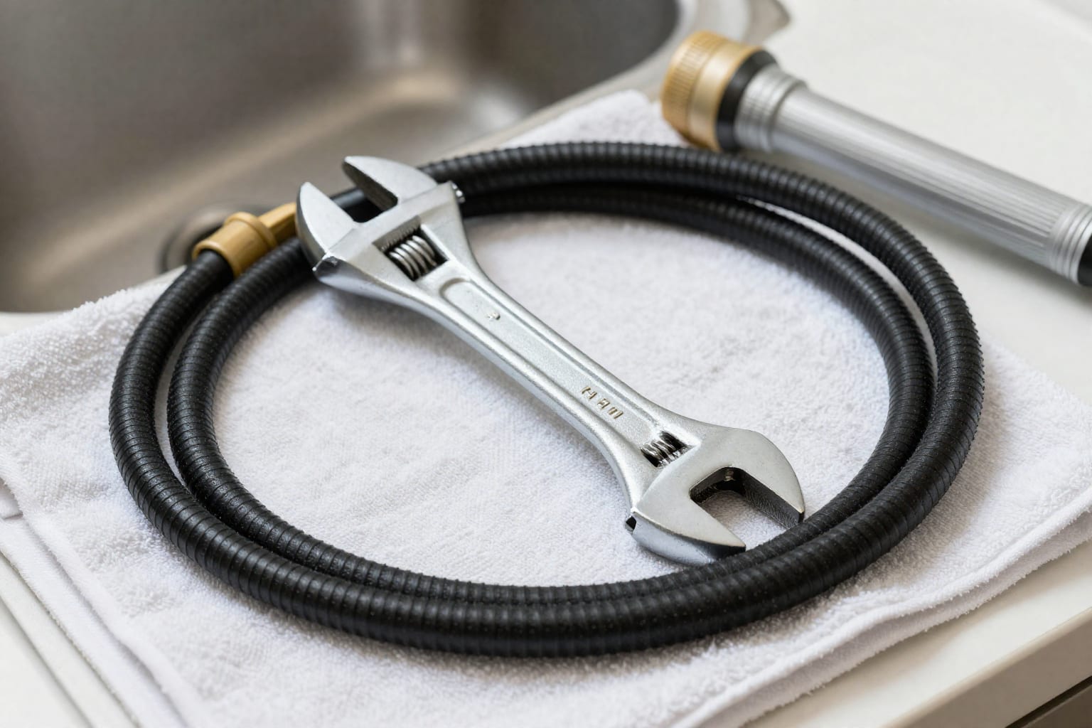 How to Replace a Kitchen Faucet Sprayer Hose in 15 Minutes (No Plumber)