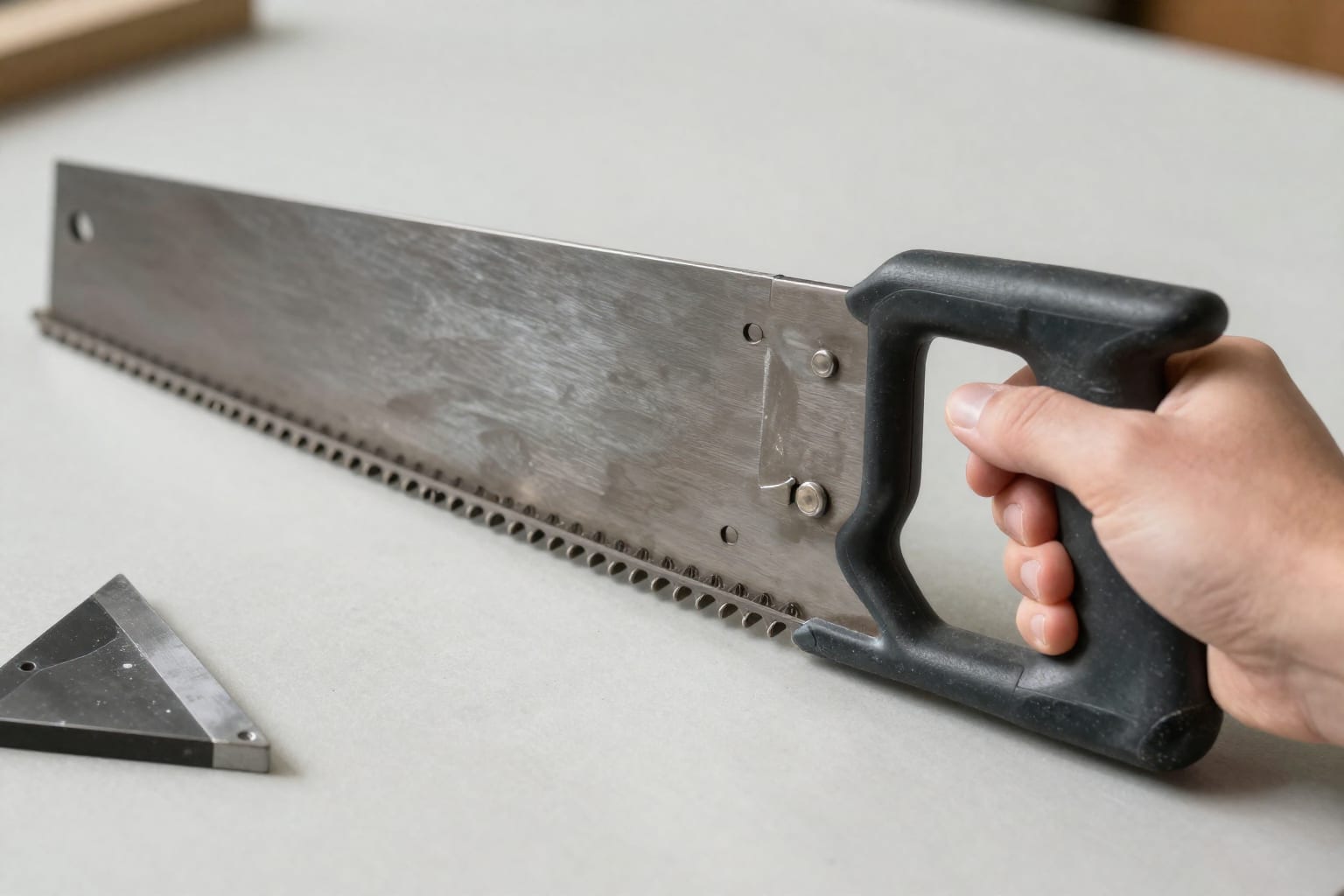 Sharpening a Hand Saw at Home: No Special Tools Required